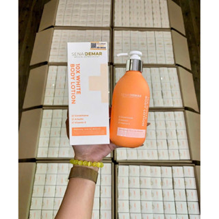 (tặng nạ) Kem body SENA DEMAR 10X white body lotion Hàn Quốc 300ml hạn dùng 2028 Kem body SenaDemar