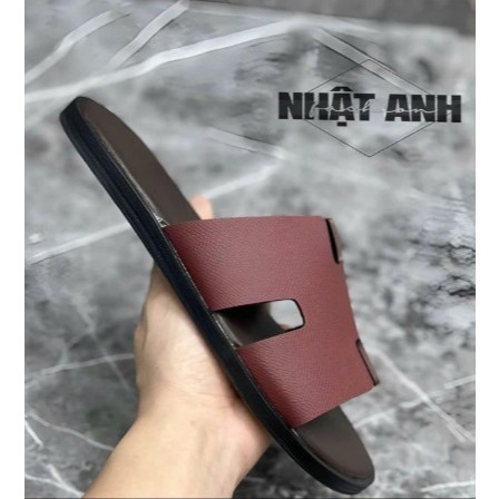 Dép Nam Form LikeAut HM Siêu cấp Màu Nâu Mận Đế Fip Fullbox - HM STORE VIET NAM