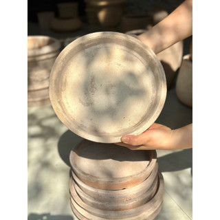 Đĩa Lót Chậu Đất Nung Giả Cổ - Chậu Giả Cổ Terracotta - Cánh Cam Garden  - Decor Sân Vườn