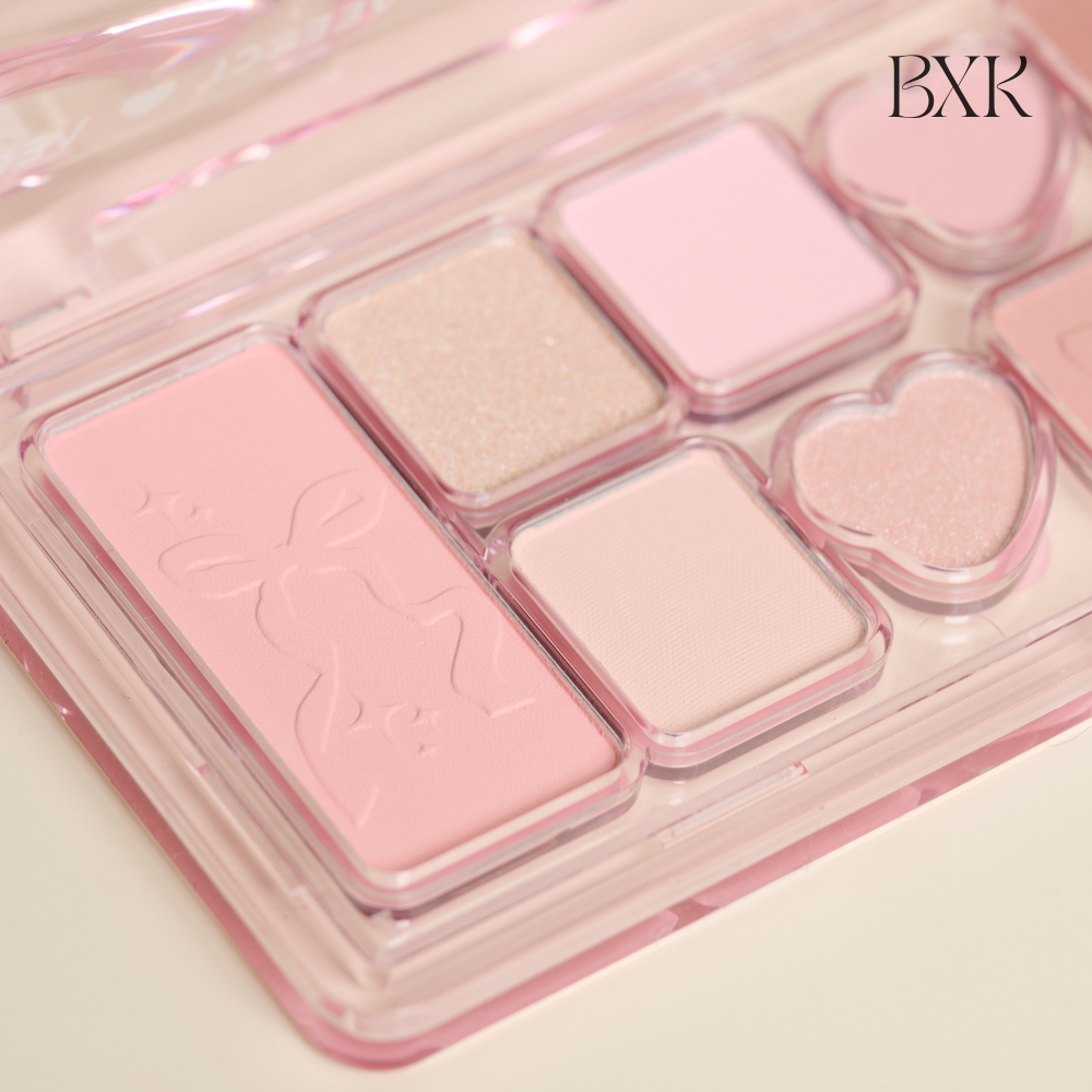 Bảng Phấn Mắt VEECCI 11 Ô Bền Màu Lâu Trôi Kèm Ô Vệ Sinh Cọ Khô Đa Năng BXK COSMETICS