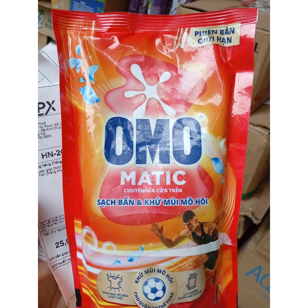 AMMYFOOD - Nước giặt Omo Matic TÚI 400ml phiên bản giới hạn