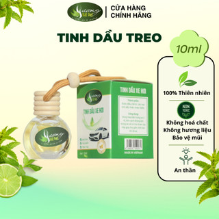 Tinh dầu treo xe, treo tủ Hương Đất Việt - Tràm, Bạc hà, Sả Java, Khử mùi, đuổi côn trùng, thư giãn
