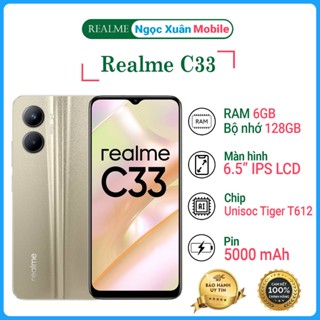 Điện thoại Realme C33 Ram 8GB/256GB đẹp keng, Pin 5000 mAh - Bảo hành 3 tháng