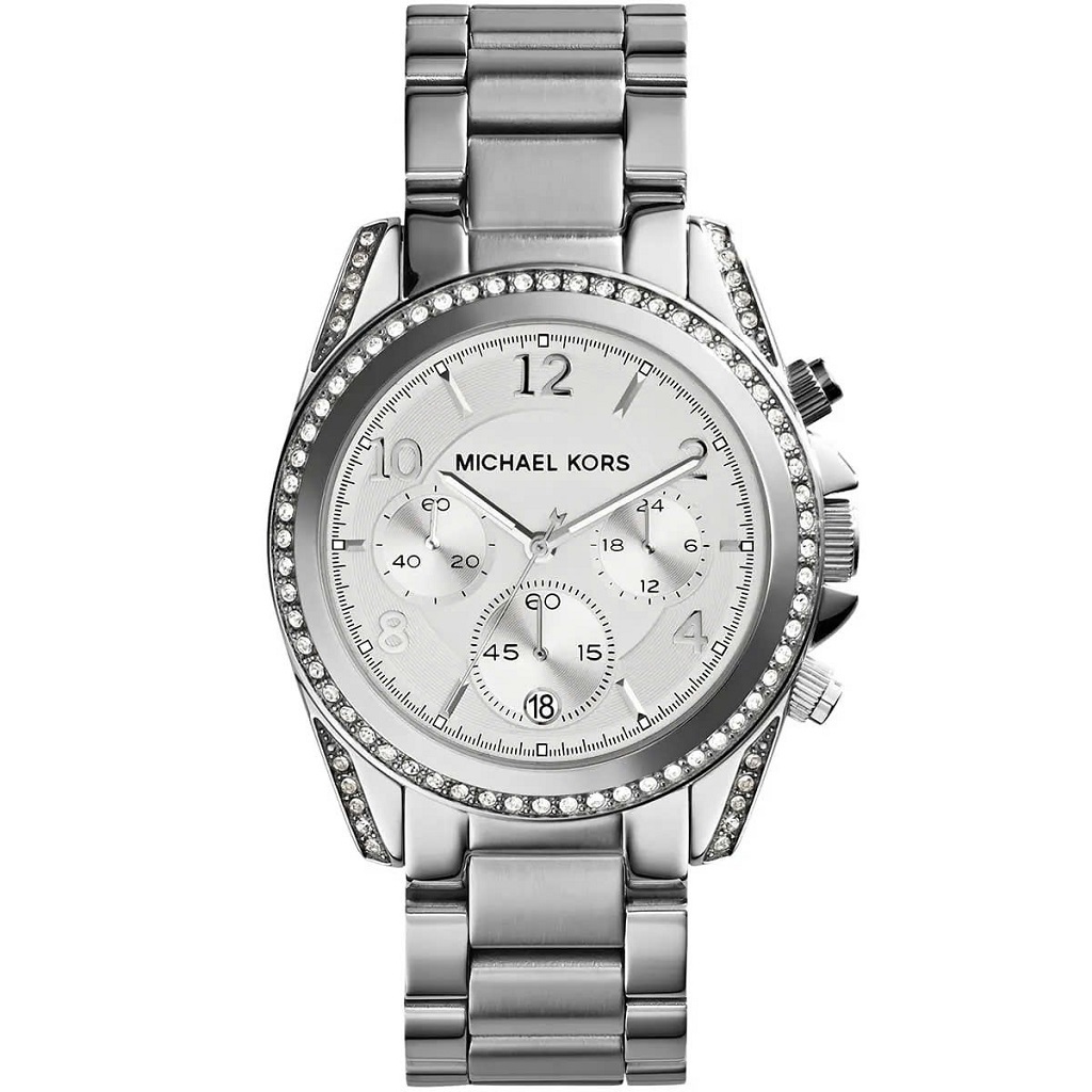 Đồng Hồ Nữ Michael Kors MK5165 Đính Đá Vỏ Silver Size 39mm