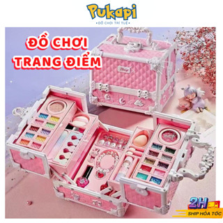 Cốp Đồ Chơi Trang Điểm Vali Trang Điểm Đồ Chơi Cho Bé Gái - Đồ Chơi Cho Bé PUKAPI