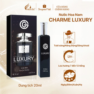 Nước hoa nam cao cấp, Good Charme Luxury, lưu hương lâu, hương mát lạnh pha chút nồng ấm, 20ml