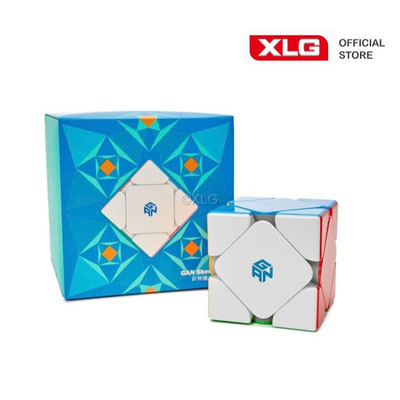 Rubik GAN Skewb M Stickerless – Rubik Xiên Cao Cấp Có Nam Châm, Chính Hãng GAN