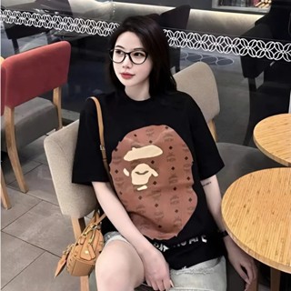 Áo Thun In Hình Khỉ Nâu Mẫu Mới Hot Trend - Áo Thun Củ Khoai Tây From Rộng Unisex Dành Cho Boy Phố,Girl Phố 2025