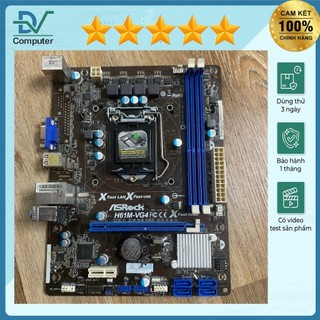 H61 hãng ASRock đủ các mã hàng đẹp bảo hành 1 tháng socket1155