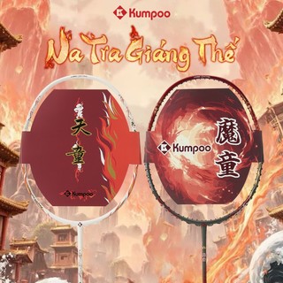  Vợt cầu lông Kumpoo Natra Thiên Đồng - Ma Đồng Giáng Thế Full Box độc quyền bản mới 2025 đế đen Nhật Bản mọi người chơi 