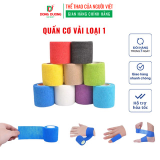  Combo 10 Quấn cơ vải tự dính Bó Cơ Băng Keo Quấn Thể Thao Cao Su Non Quấn Ngón Tay Cổ Tay Cổ Chân 