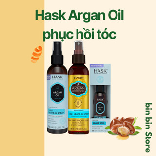  Chai xịt dưỡng tóc HASK ARGAN OIL REPẢIING 5in1 