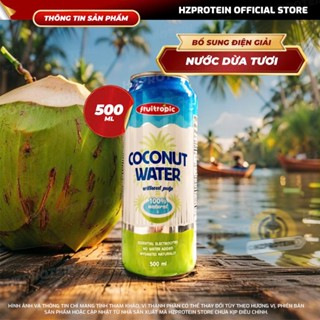  NƯỚC DỪA ĐÓNG LON NƯỚC GIẢI KHÁT TĂNG CƯỜNG SỨC KHỎE HÀNG QT NGON HƠN KHI DÙNG LẠNH 