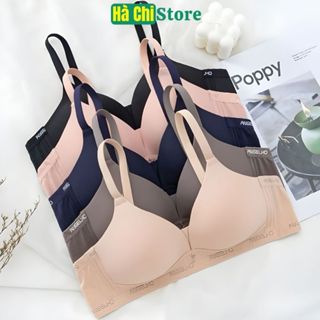 Áo Lót Nữ Su Đệm Mỏng 1 Cm Không Gọng Mềm Mát Dây Chữ Ôm Gọn Ngực Mã 3285