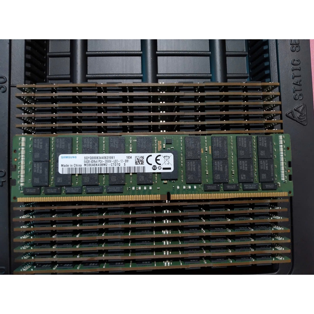 RAM Server Samsung 64GB 4DRx4 PC4-2666V ECC LRDIMM – M386A8K40BM2-CTD7Q
