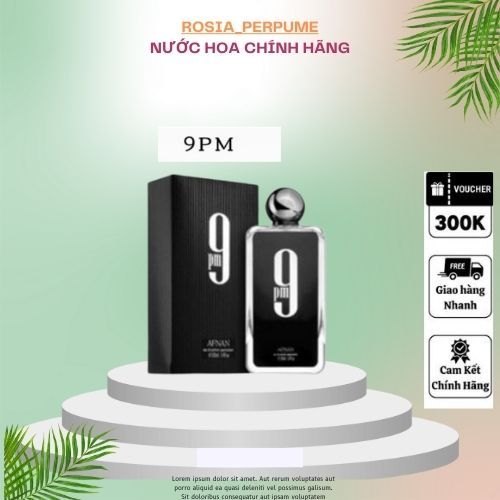 [ Authentic ] Nước Hoa Nam AFNAN 9PM 100ml EDP | Emmy