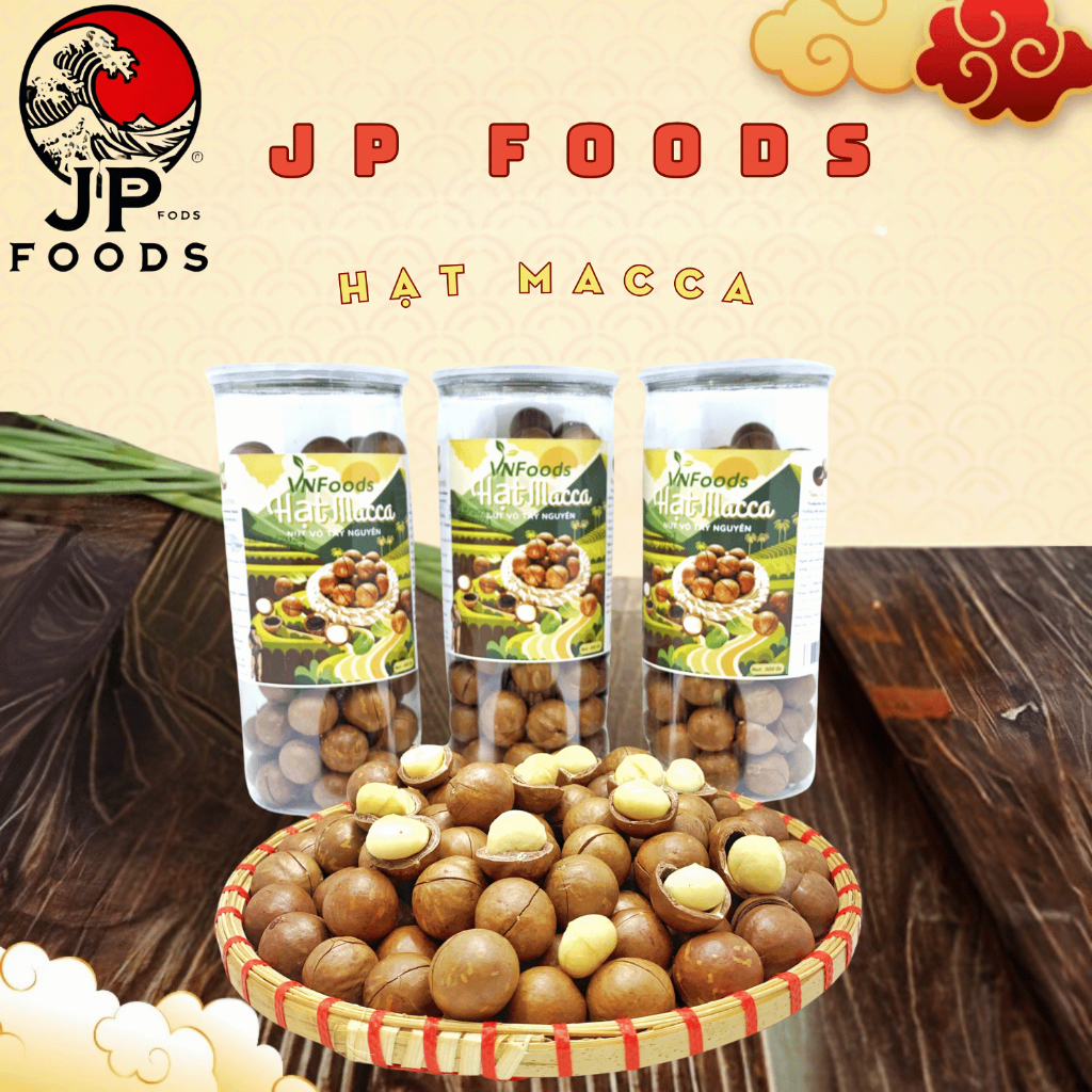 Hạt Macca Tách Vỏ 500Gr Hạt Macca Cao Cấp Giàu Omega VNFoods