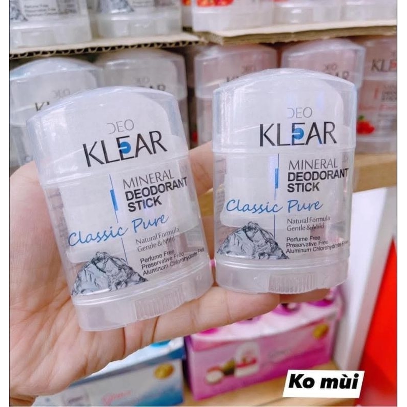 01 Lăn Đá Khoáng Klear Deo Thái Lan