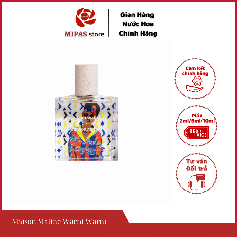 Nước hoa Warni Warni chiết 5ml, 10ml, mẫu thử nước hoa