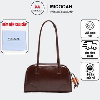 Túi MICOCAH + Hộp Quà(Túi Xách Nữ Đeo Vai Chính Hãng MICOCAH Thời Trang Sang Trọng Da Cao Cấp MC215)
