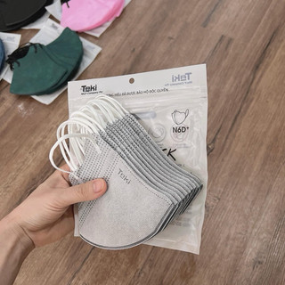 (10 cái) Khẩu Trang 6D+ Hiệu Taki Siêu Đẹp