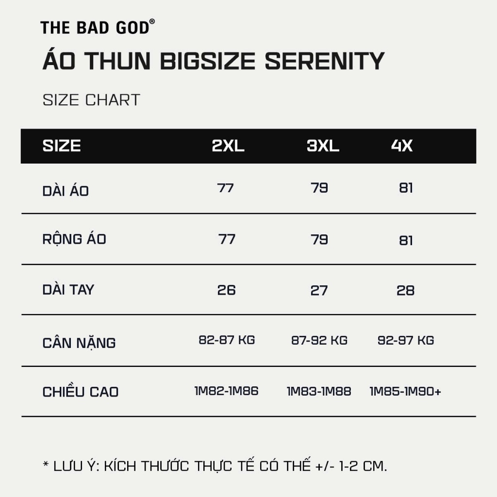 Áo Thun Big Size Cổ Tròn Nam Nữ The Bad God Serenity Áo Phông Cotton Syn Local Brand Form Boxy | BigBuy360 - bigbuy360.vn