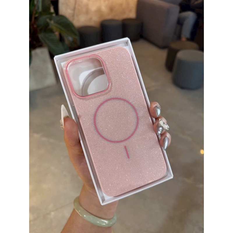 Ốp Case nhũ kim tuyến ip16E/Ip 16 pro max