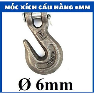 Móc xích đen PHI 6 [ 6mm ] cáp thép giá sỉ