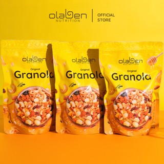 Combo 3 Túi 400gr Granola Siêu Hạt Dinh Dưỡng Vị Truyền Thống - Hạt ngũ Cốc Premium by OLABEN NUTRITION