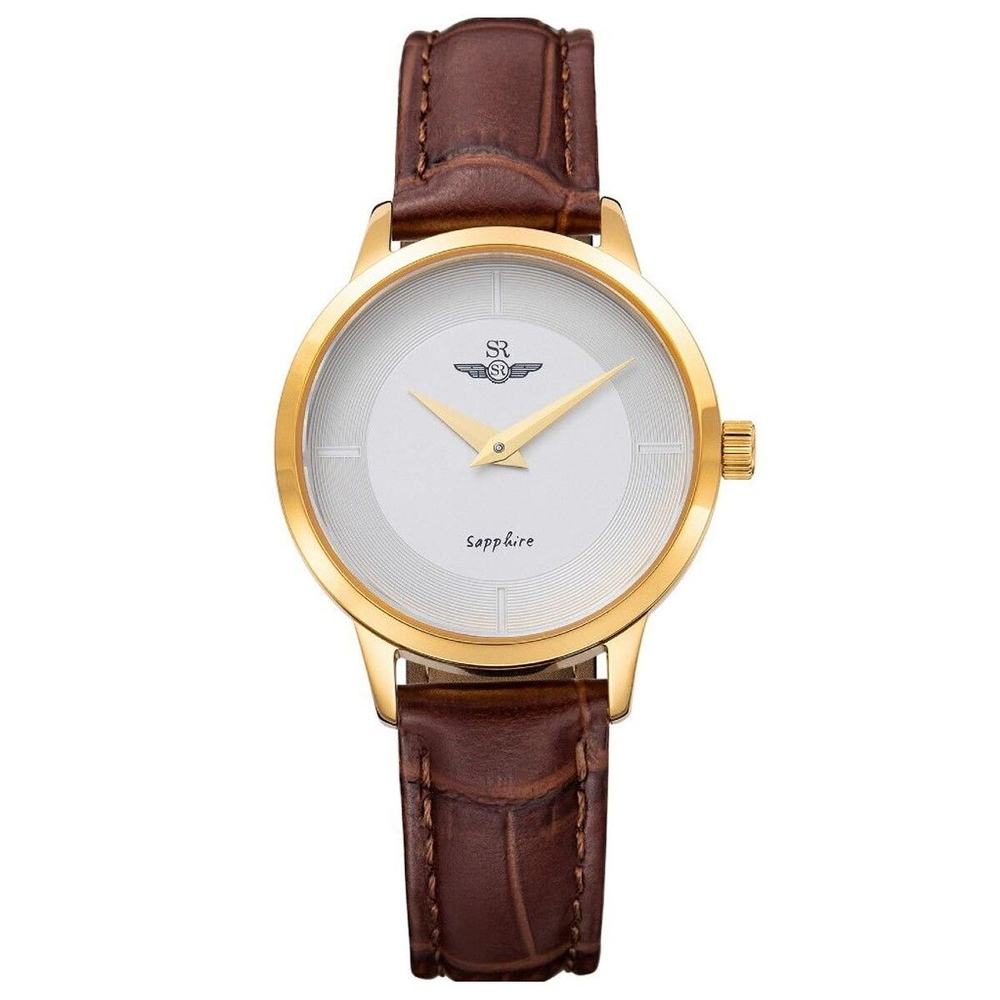 SRWatch Nữ SL3004 Máy Pin/Quartz,Chất liệu kính Sapphire,Dây Da,Size mặt 30mm