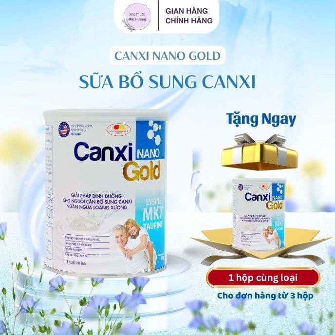 Sữa Canxi Sữa Bột Cho Người Già, Sữa Cho Người Lớn Tuổi Bổ Sung Canxi, hỗ trợ Ngăn Ngừa Loãng Xương