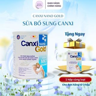 Sữa Canxi Sữa Bột Cho Người Già, Sữa Cho Người Lớn Tuổi Bổ Sung Canxi, hỗ trợ Ngăn Ngừa Loãng Xương