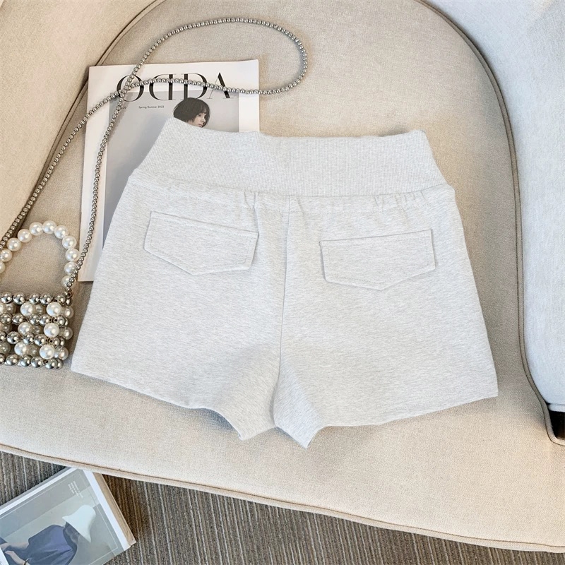Combo 3 Quần short đùi cạp cao Dehood chất nỉ không nhăn không xù mềm mịn có túi có dây rút tôn V3 | BigBuy360 - bigbuy360.vn