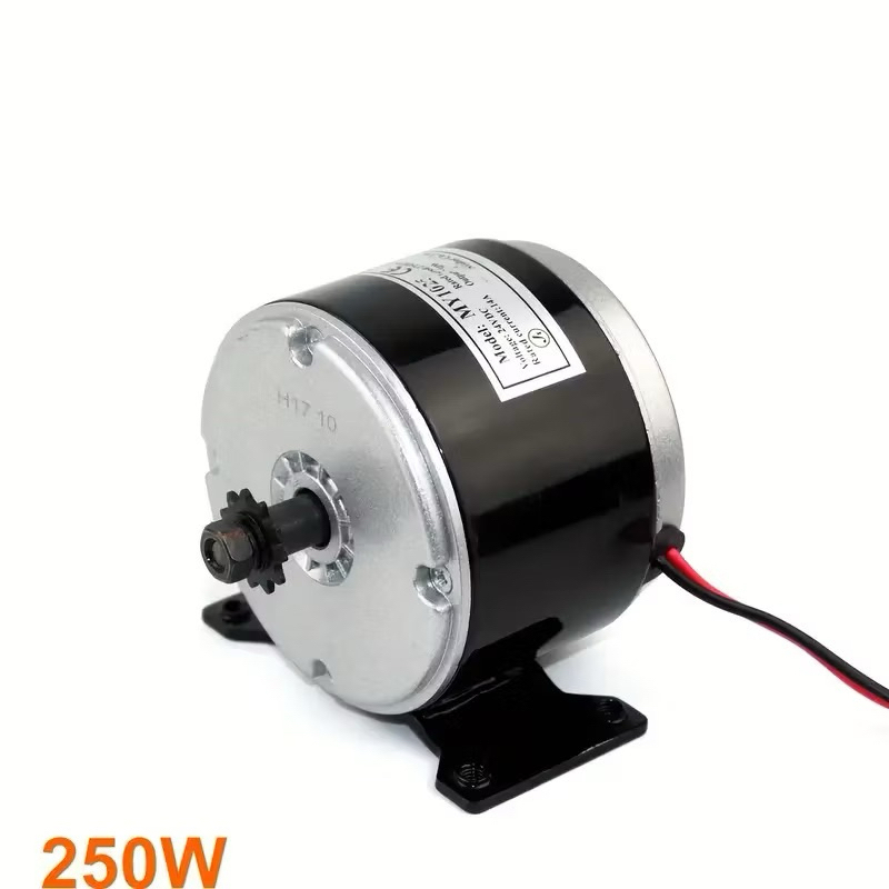 motor 12v 250w, động cơ 24v 250w chế xe, chế tời, kéo đầu bơm, Motor 12v 300w cho scooter chế xe, độ