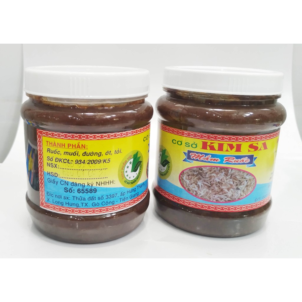 Mắm ruốc Kim Sa - Đặc sản Gò Công