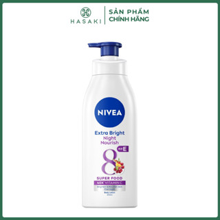 [DAILY] Sữa Dưỡng Thể Nivea Sáng Da Ban Đêm Từ 8 Super Food 350ml Hasaki Sản Phẩm Chính Hãng