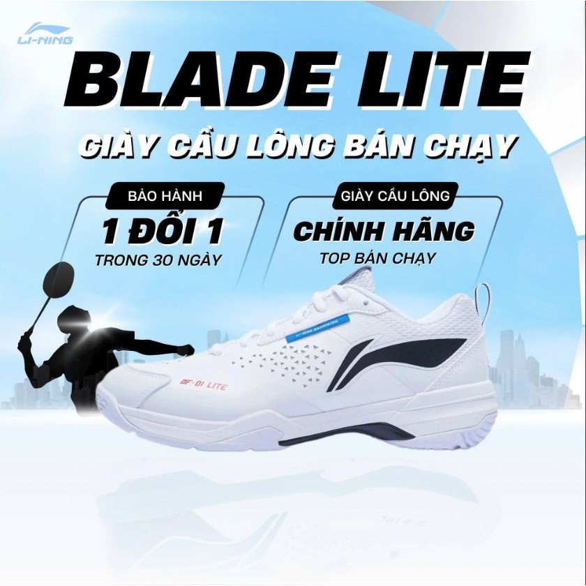 Giầy Cầu lông Nam chính hãng Li-Ning blade lite AYZT005-1