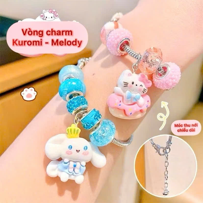 VÒNG TAY PANDORA Charm Hoạt Hình [Tiệm Chú Quậy]