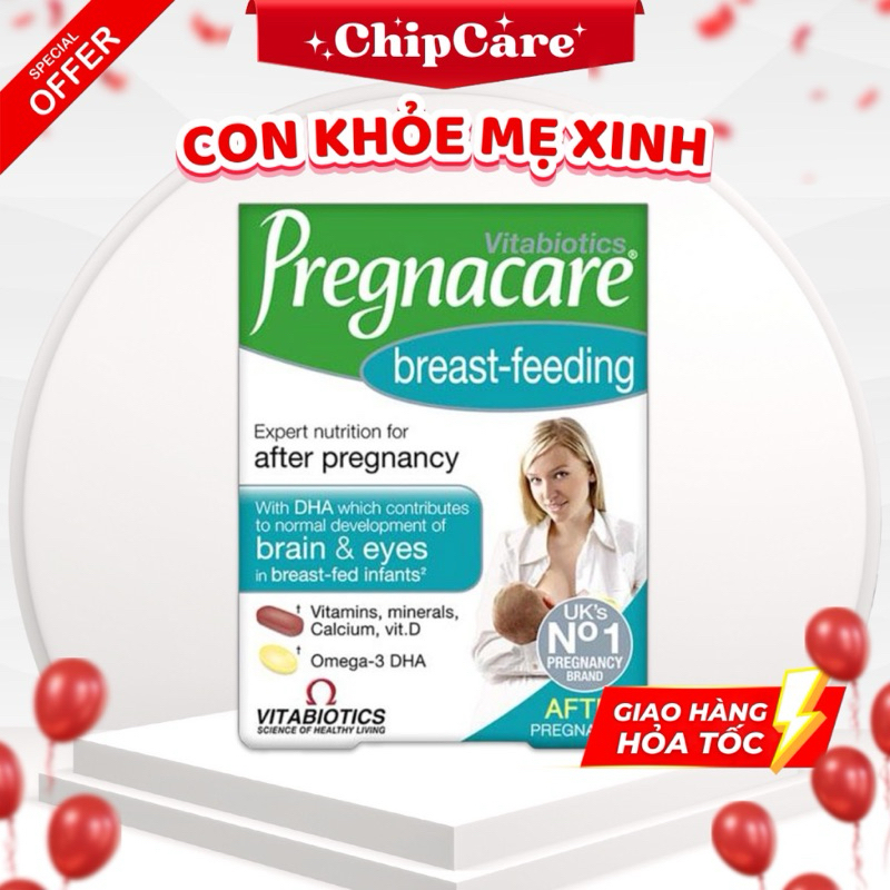Pregnacare Breast Feeding vitamin sau sinh cho mẹ