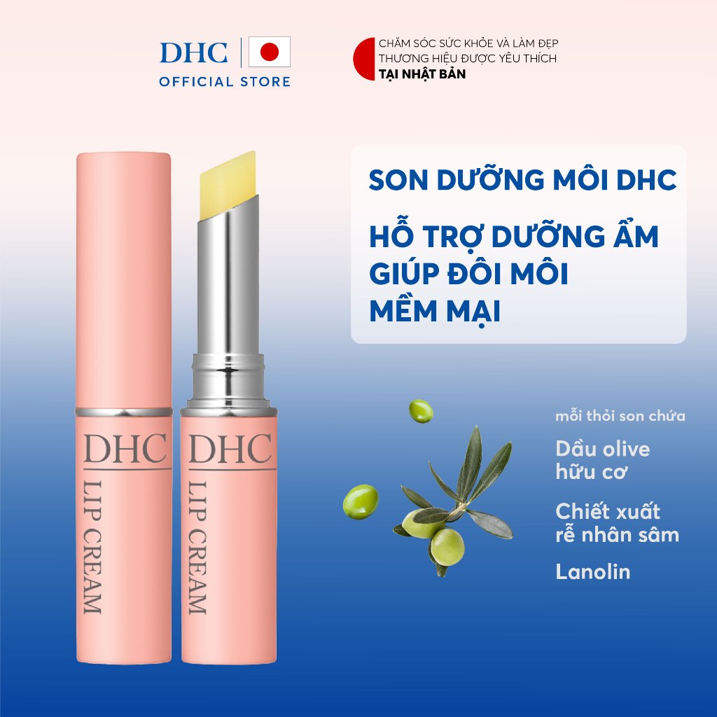 Son dưỡng môi DHC Lip Cream dưỡng ẩm, làm mềm môi 1,5g | BigBuy360 - bigbuy360.vn