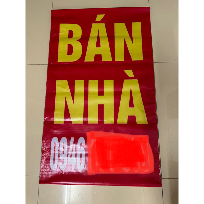 THIẾT KẾ THEO YÊU CẦU In Biển Bạt Cho Thuê Nhà - Bán Nhà - Cho Thuê Cửa Hàng - Thanh lý trả mặt bằng