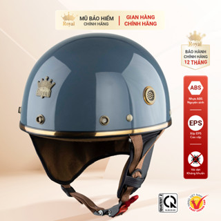 Mũ Bảo Hiểm Royal M379 Chính Hãng Tặng Kèm Lưỡi Trai Che Nắng, Nón Bảo Hiểm Nam Nữ Phong Cách Trẻ Trung  BH 12 Tháng