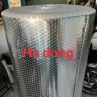 ( Khổ rộng 1,5m x dài 20m 30m 40m x dày 4mm ) Cuộn cách nhiệt chống nóng mái tôn 2 mặt bạc