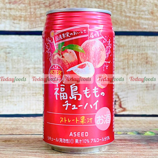 Cocktail Chu-Hi Đào Fukushima Aseed Aster 5% 350ML
