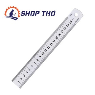 Set 2 cái thước thẳng, thước lá  MYTEC loại dày inox 20cm, 30cm , 50cm, 60cm, 100cm