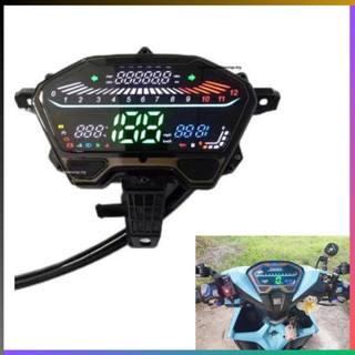 Đồng Hồ Kỹ Thuật Số - Đồng Hồ Tốc Độ LED Cho Xe Honda Vario 125 LED Vario 150 Vario 160 CLICK V2