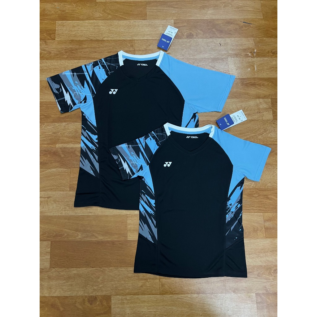 Áo cầu lông Yonex 391 Đen (Nam,nữ)