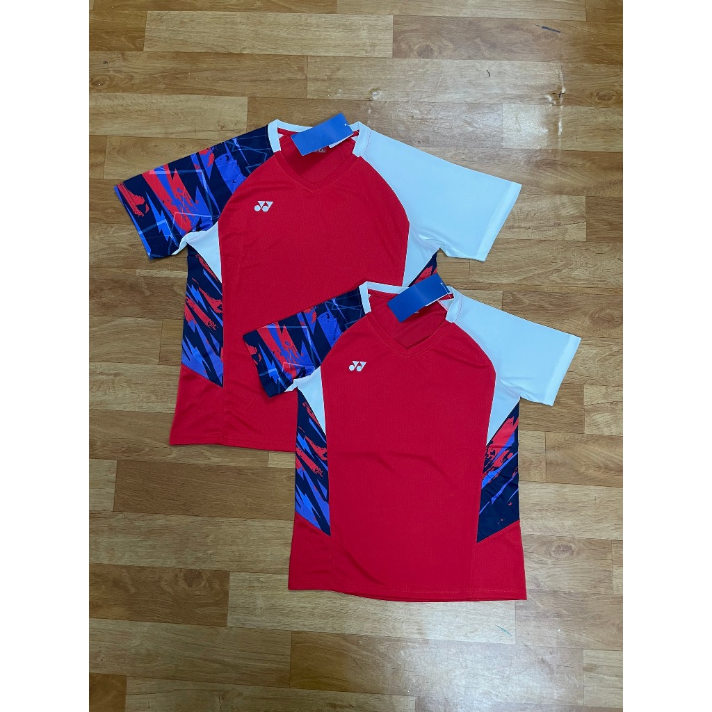 Áo cầu lông Yonex 391 Đỏ (Nam,nữ)