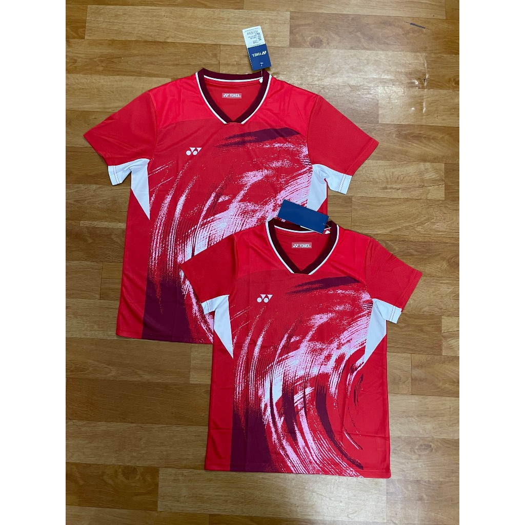 Áo cầu lông Yonex 4019 Đỏ (nam,nữ)