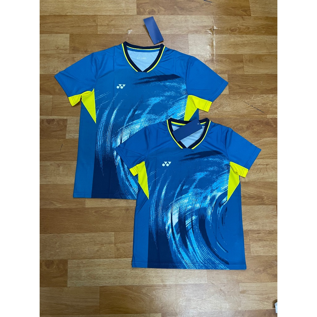 Áo cầu lông Yonex 4019 Xanh (Nam,nữ)